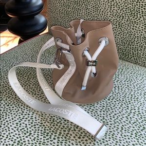 Lacoste small bucket bag